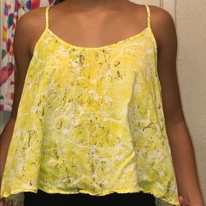 Yellow cute blouse